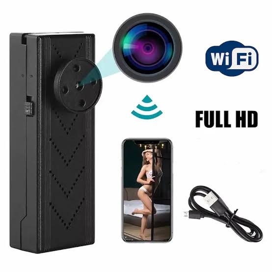 Imagen de Mini Cámara Botón Oculta DVR Wifi Audio Y Video En Vivo 128GB