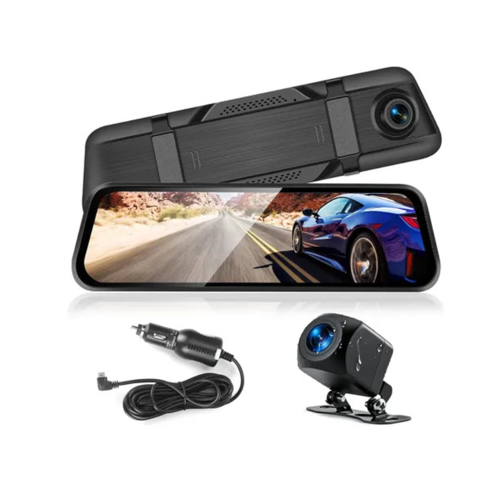 Imagen de Espejo Dash Cam Camara Para Auto Full HD Retroceso Pantalla Completa