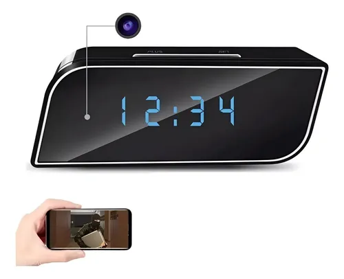 Imagen de Reloj Despertador con Cámara Oculta