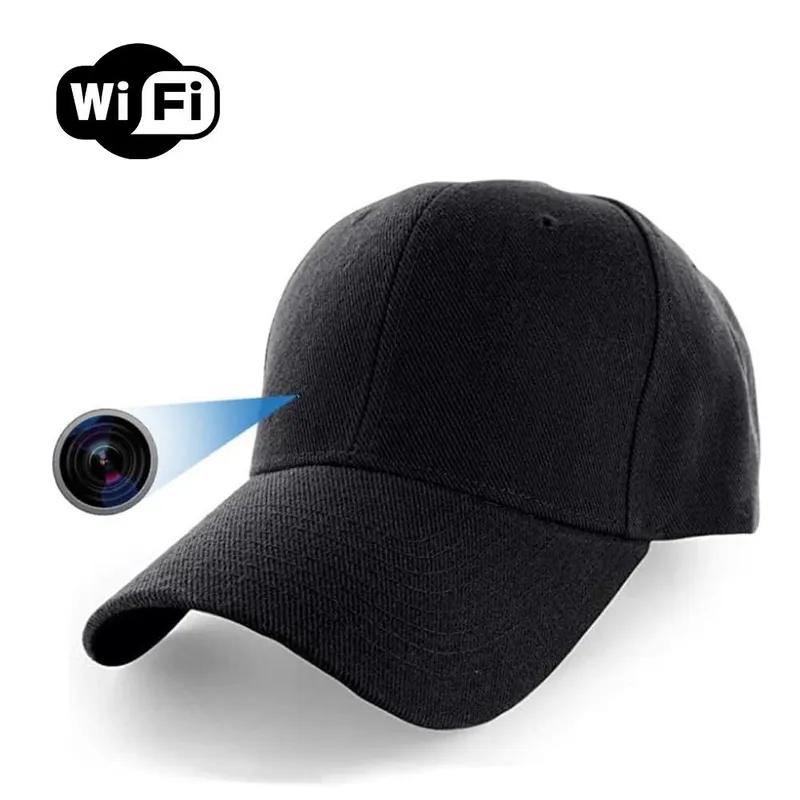 Imagen de Gorra Espía WiFi con Cámara Oculta 2mm Audio y Video en Vivo