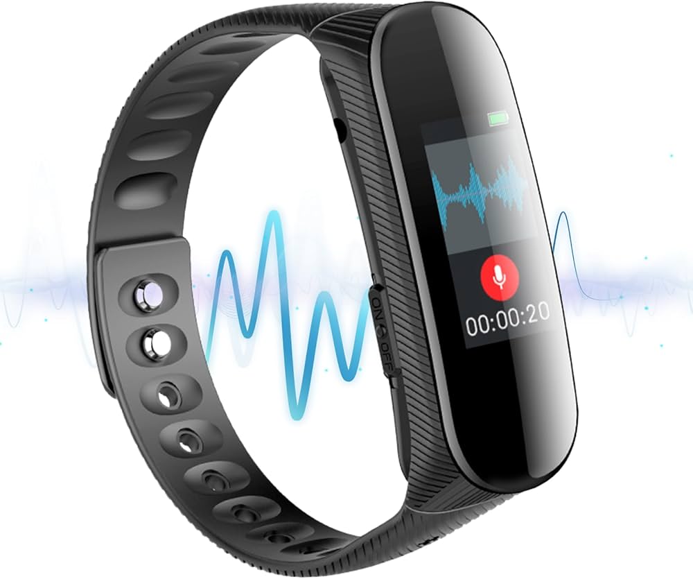Imagen de Pulsera Grabadora de Audio Espía Slim 8GB con 20 Horas de Batería