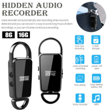 Imagen de Llavero Grabador de Audio Espía 30 Horas de Batería