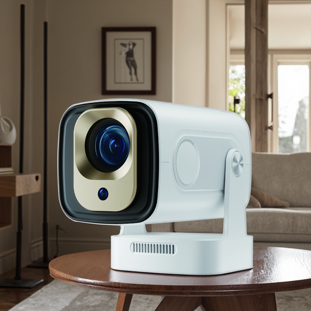 Imagen de Proyector Smart HY260Pro Android 14 Full HD 1080P con WiFi 6 y Enfoque Automático